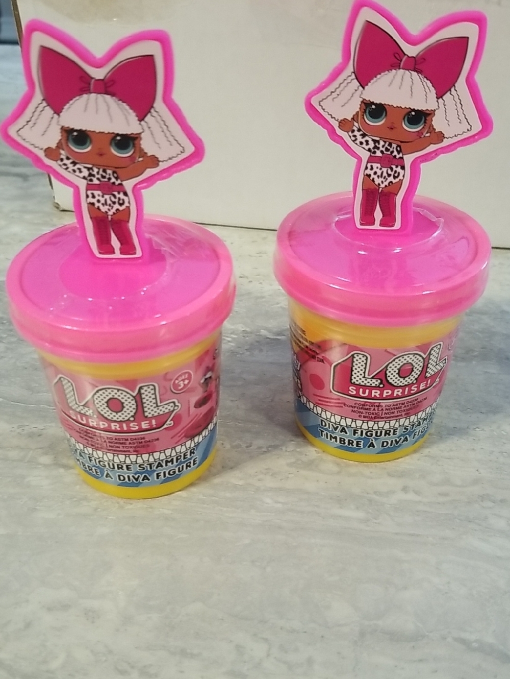 Kiddy Dough L.O.L. Surprise! Diva Figure Stampers LOL